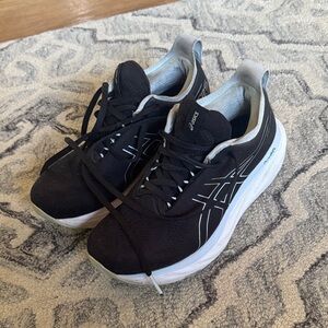 ASICS Women’s Black and White Athletic Shoes